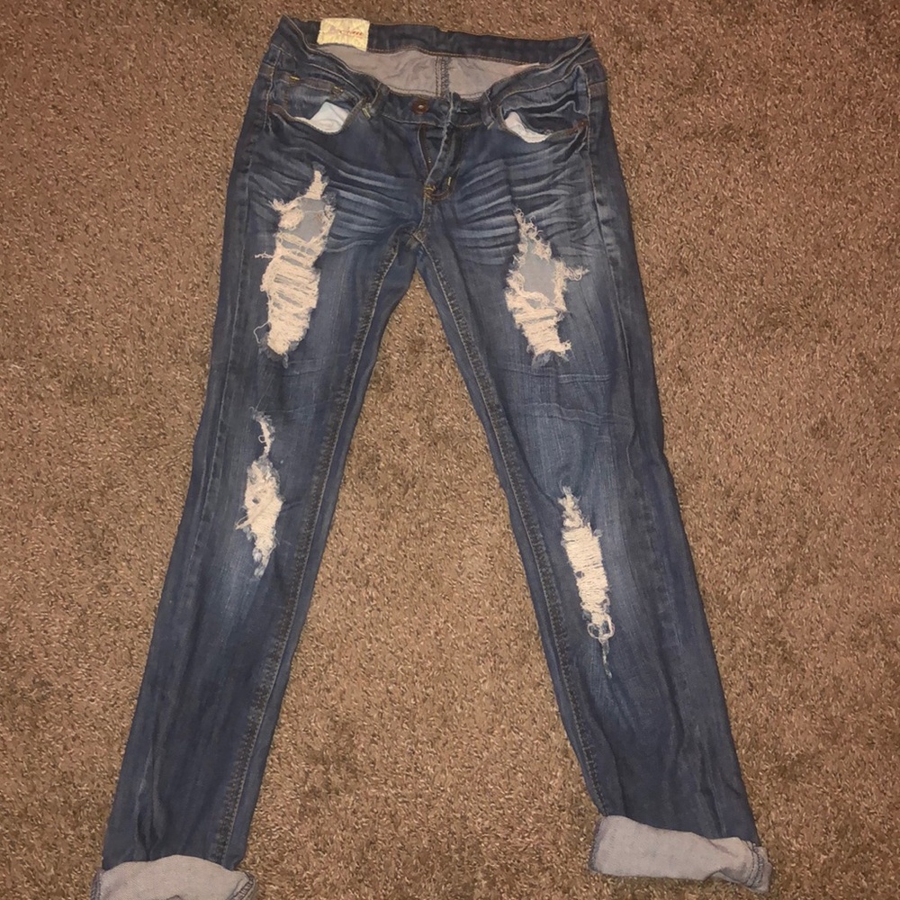 ripped jeans